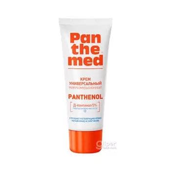 Beden üçin krem köp ugurly Panthemed "Д-пантенол %5 гиалуроновая кислота + " 75 ml