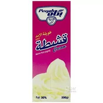 Gaýmak ýaglylygy 30%  Pegah"Cream-Semi Fat" 200 gr