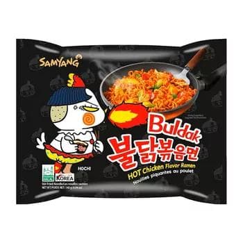 Острый лапша "Buldack" с курицей, 140 г