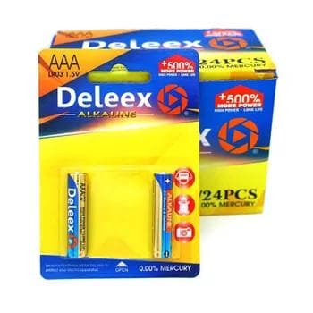 Батарея Deleex LR6 AAAx2 R6P 15V, 1 штук