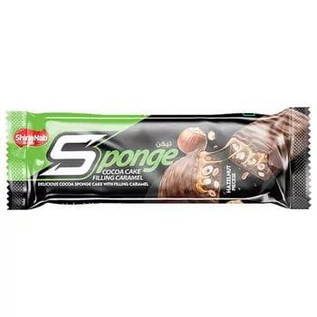 Şokoladly keks "Sponge" karamel we fundukly, 50 gr