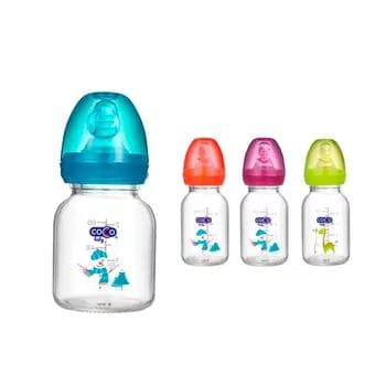 Çagalar üçin aýna çüýşe "Coco Baby", 60 ml (1 sany)
