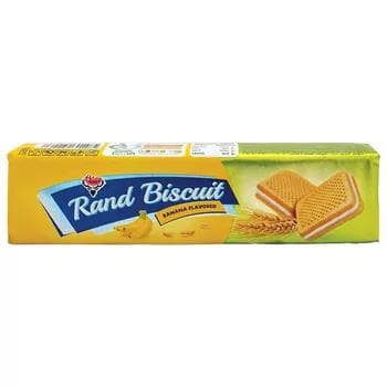 Печенье сэндвич Adrin "Rand Biscuit" со вкусом банана, 103 г