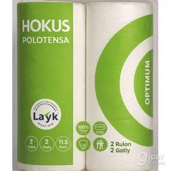 Kagyz polotensa "Hokus" 2 gatly, 2 rulon