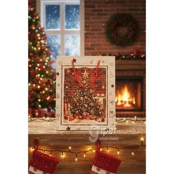 Sowgatlyk kagyz paket dürli görnüşli 1 sany (kiçi)