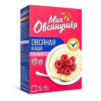 Şüle ýarmasy "Моя Овсянушка" malinaly, 200 gr