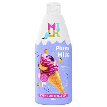Крем-гель для душа MILK Ice-cream Молоко и японская слива, 500 мл