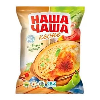 Лапша быстрого приготовления "Наша Чаша" cо вкусом курицы, 75 г (пакет)