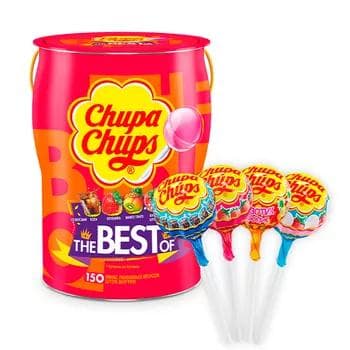 Карамель Chupa-Chups "Фруктовая", 12 г (1 шт)