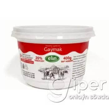 Uýadylan gaýmak klassyky "Elin" 400 gr