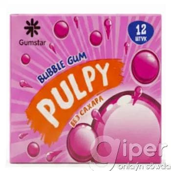Sakgyç Pulpy "Bubble Gum" 32,4 gr