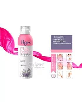 Epilýasiýa üçin spreý Agiss beden üçin, 155 ml