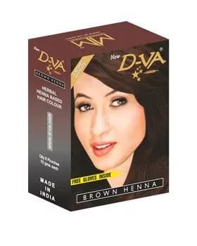 Краска для волос «D-VA» коричневый, 1 шт