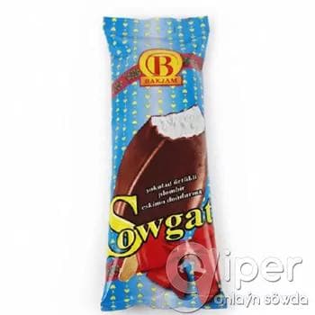 Пломбир эскимо в шоколадной глазури Bakjam "Sowgat" 60 гр
