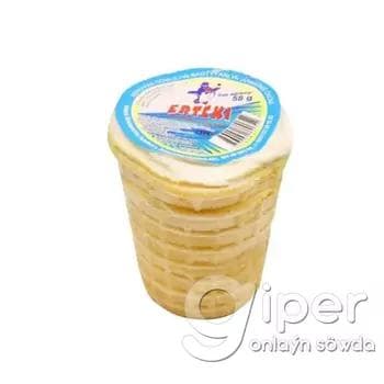 Plombir doňdurma wafli stakanda "Erteki" 58 gr (1 sany)