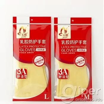 Ellik rezin "Latex protective gloves" 1 sany