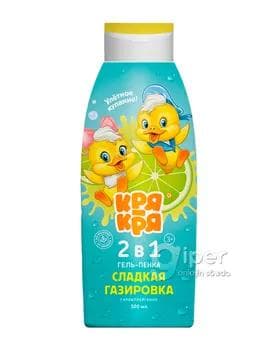 Çaga gel - köpük Принцесса Кря Кря "Сладкая газировка" 2x1, 500 ml