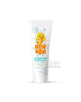 Çaga üçin krem Принцесса "Кря Кря" iýmitlendiriji, 75 ml