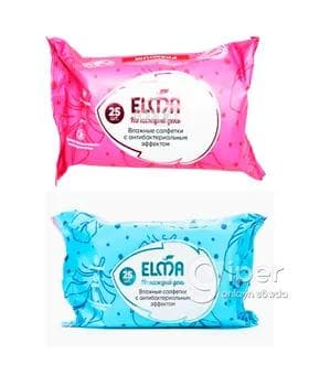 Влажные салфетки Elma Perfume, 25 шт