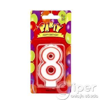 Doglan gün üçin şem "Birthday Candle" № 8