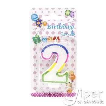 Doglan gün üçin şem "Birthday Candle" № 2