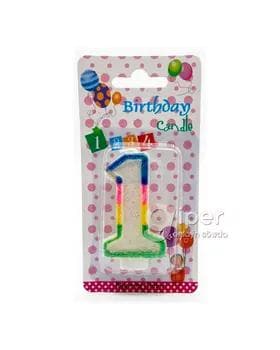 Doglan gün üçin şem "Birthday Candle" № 1