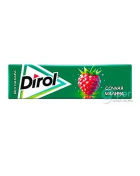 Жевательная резинка Dirol "Яркая Малина" 13.6 г