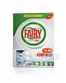 Gap-gaç yuwujy maşynlar üçin ýuwujy serişde FAIRY Platinum, 1,5 kg