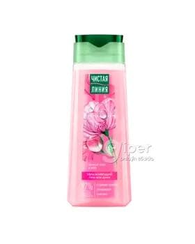 Duş geli Чистая линия "Nemlendiriji" ýakymly piona we aloe, 250 ml