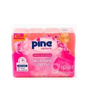 Косметическое мыло pine natura "Весенние цветы" 140 гр
