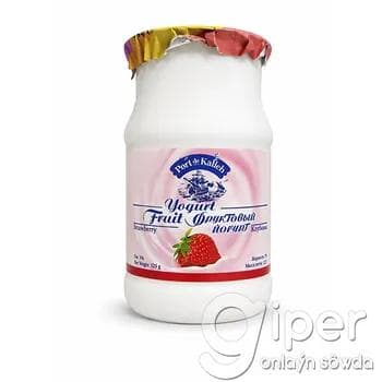 Ýogurt ýertudana tagamly Kalleh  "Fruit Yogurt" 125 gr