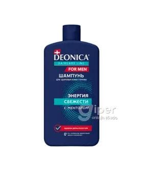 Şampun Deonica For Men "Энергия Свежести" mentalli, 750 ml