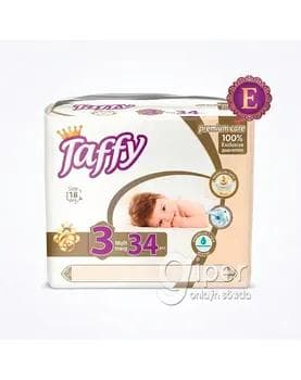 Çaga podguznik №3  (4-9 kg) Halk  "Taffy Premium CARE" 34 sany