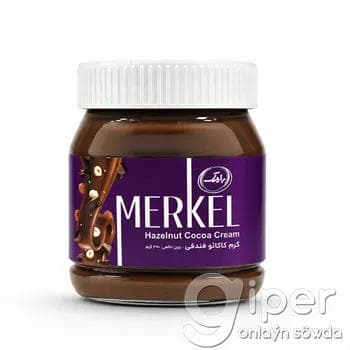 Hozly kakao kremi Merkel "Hazelnut Cocoa Cream" 330 gr