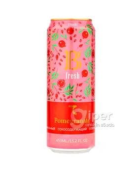 Alkogolsyz gazlandyrylan içgi Be Fresh "Nar" 450 ml