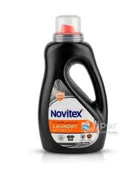 Жидкий порошок "Novitex" Laundry для черных белья, 1350 мл