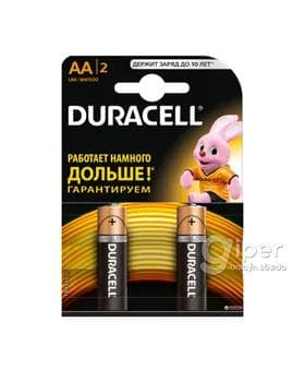 Batareý "DURACELL" AA (2 sany)