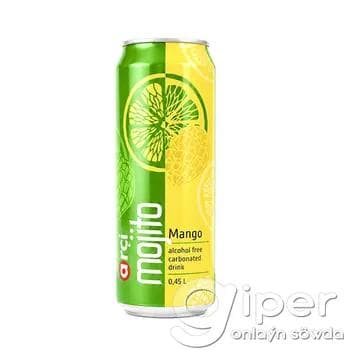 Gazlandyrylan içgi Arçalyk "Mojita Mango" 450 ml (demir gapda)