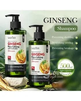 Шампунь для волос Sadoer "Ginseng" с экстрактом имбиря, 500 мл