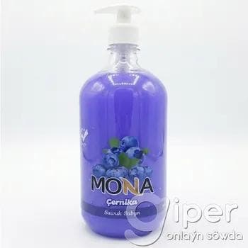 Suwuk sabyn Mona "Çernika" 1 litr