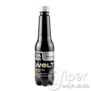 Witaminleşdirilen gazlandyrylan içgi Saba Wolt "Dark Shot" 400 ml
