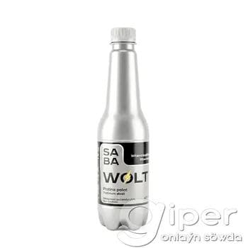 Witaminleşdirilen gazlandyrylan içgi Saba Wolt "Platina steel" 400 ml