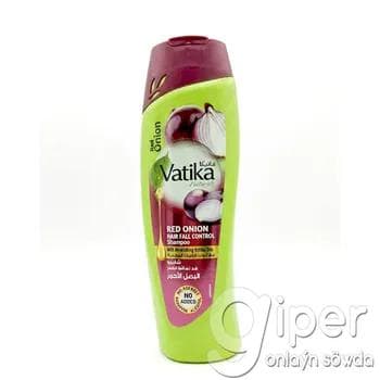Saç dökülmesine garşy şampun Vatika "Red Onion" 400 ml