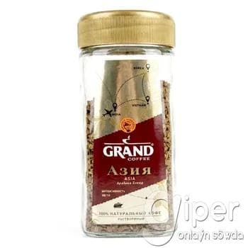 Çalt ereýän kofe Grand Coffee "Азия-Арабика Бленд" sublimirlenen 90 gr