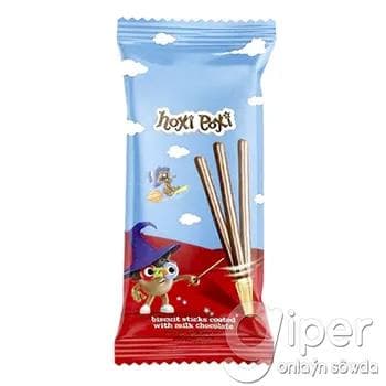 Süýtli şokolad örtülen taýajyklar Ozmo "Hoxi Poxi" 15 gr