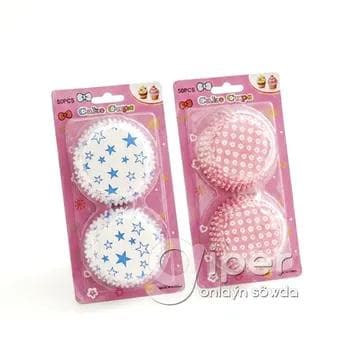 Kekslar üçin kagyz galyplar "Cake Cups" 50 sany (1 guty)