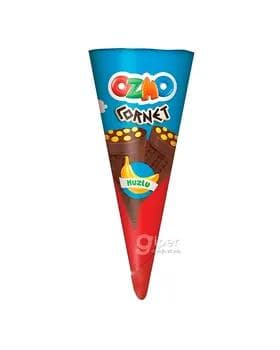 Şokoladly wafli-kornet Ozmo "Banana" 25 gr