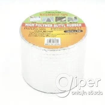 Suw geçirmeýän butil izolasiýa lentasy (10sm x 5m)