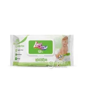 Çagalar üçin çygly süpürgiç "Laxy Baby", 120 sany