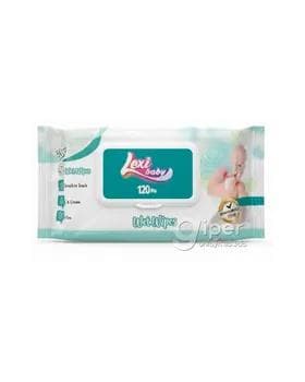 Çagalar üçin çygly süpürgiç "Laxy Baby", 120 sany